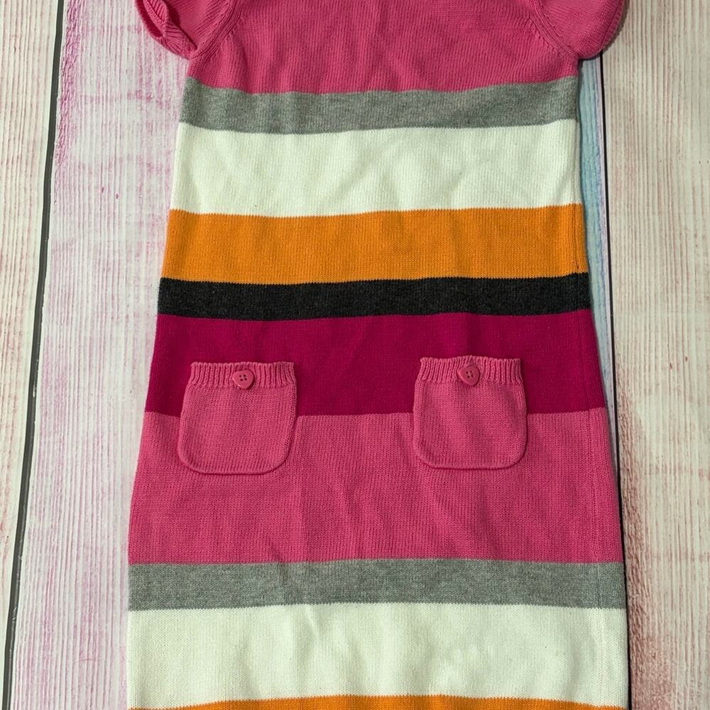 Gymboree Panda Academy Sweater Dress Girls Size 12 EUC